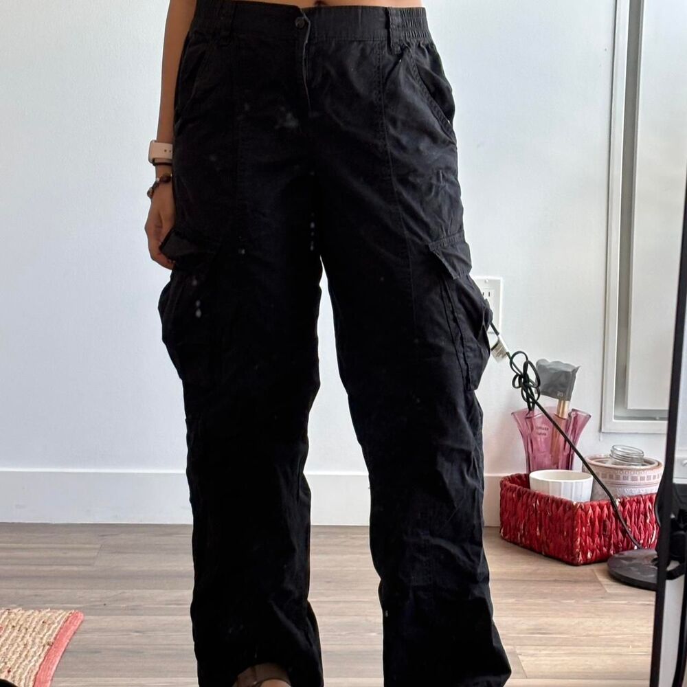 H-m Women's Black Trousers